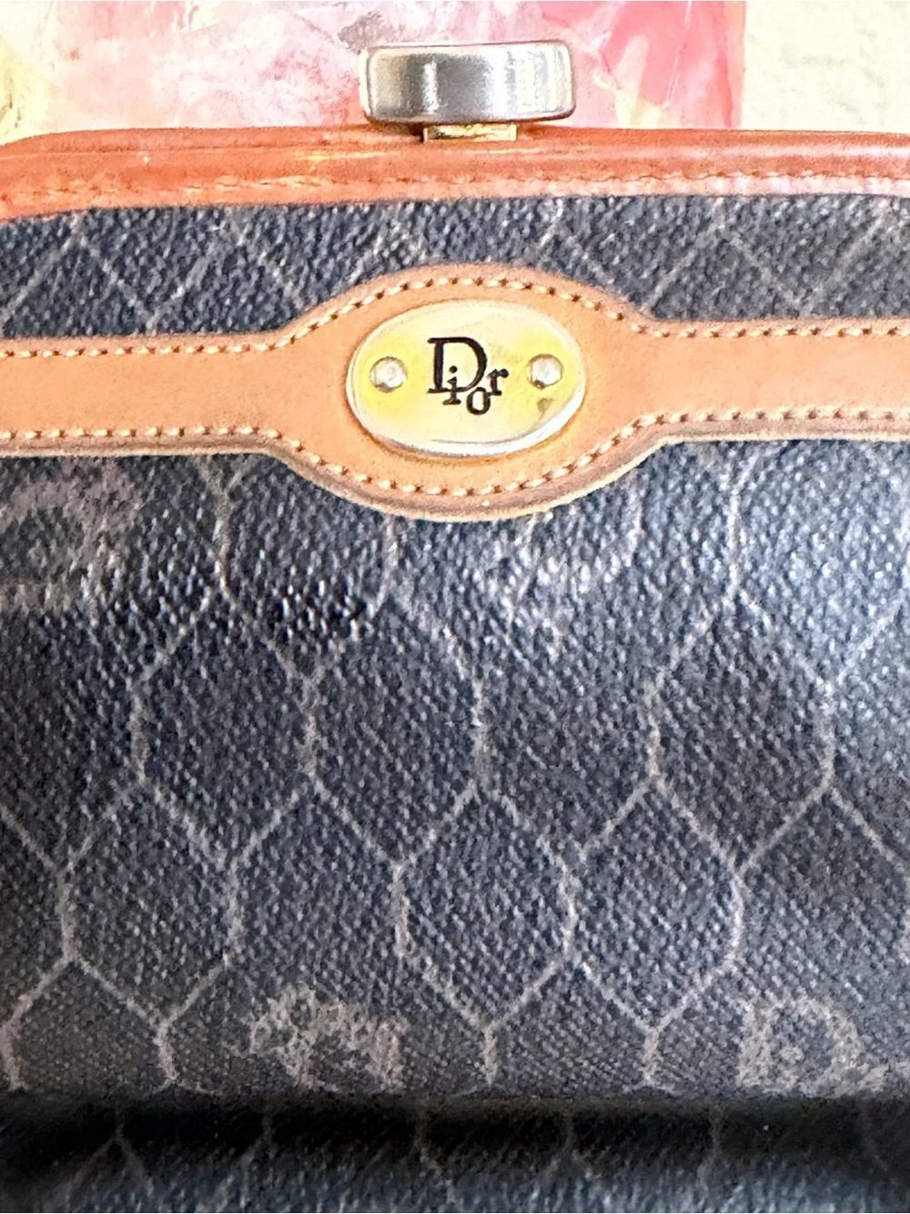 Dior christian leather